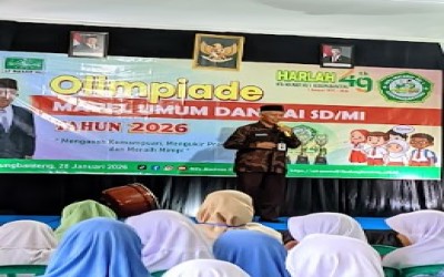 Meriahkan Harlah ke-49, MTs Ma’arif NU 1 Kedungbanteng Sukses Gelar Olimpiade OMPUPAI 2026